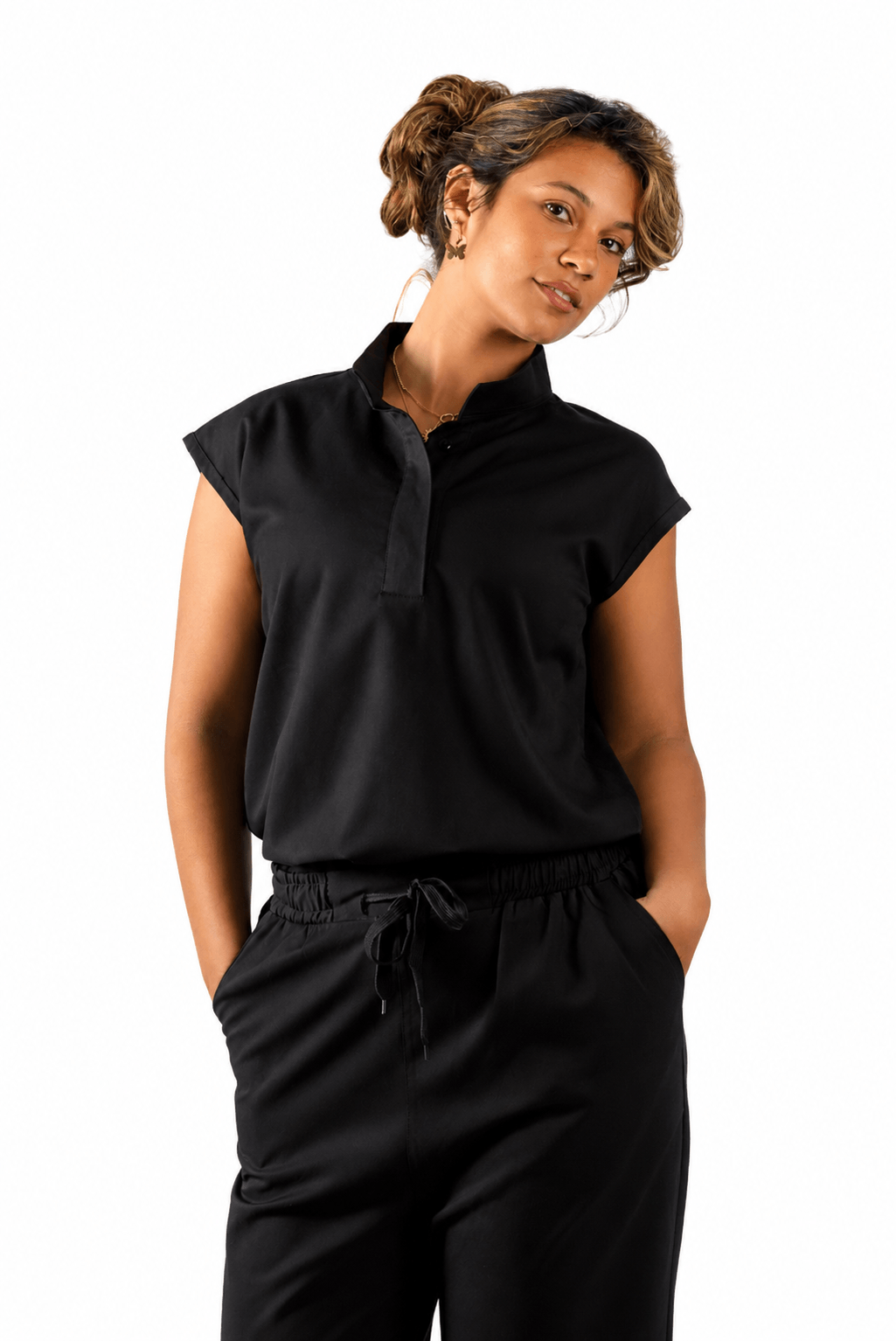 Sleeveless Scrub