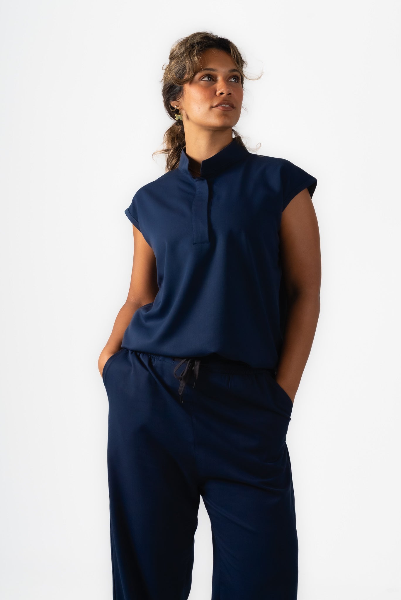 Sleeveless Scrub