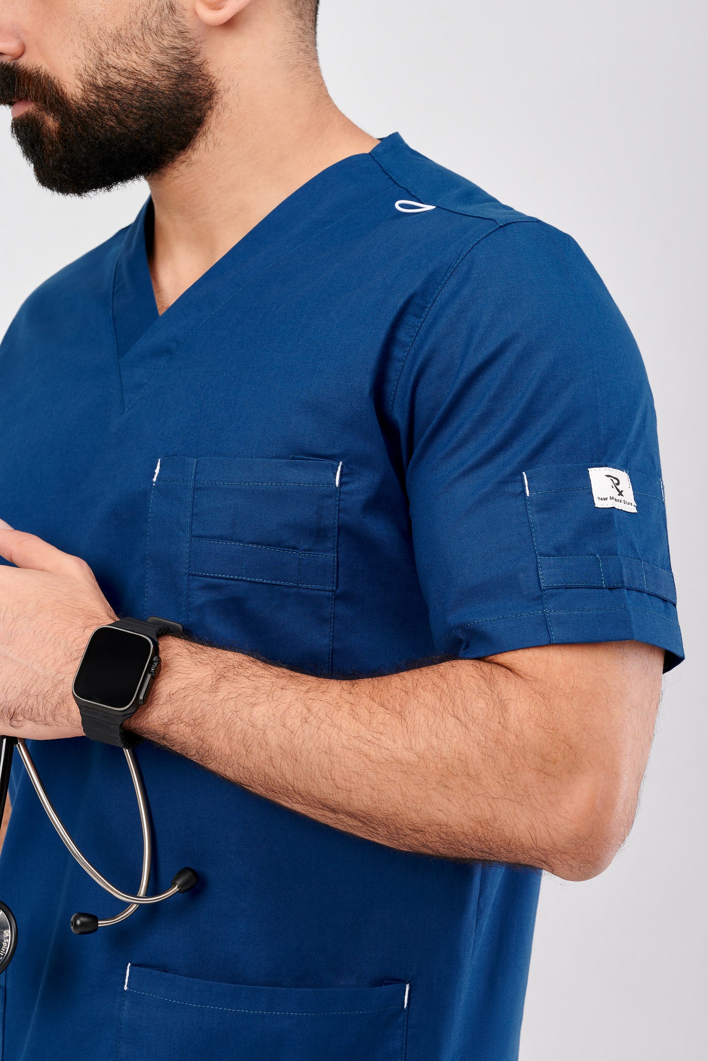 Rx V-neck Scrub - male