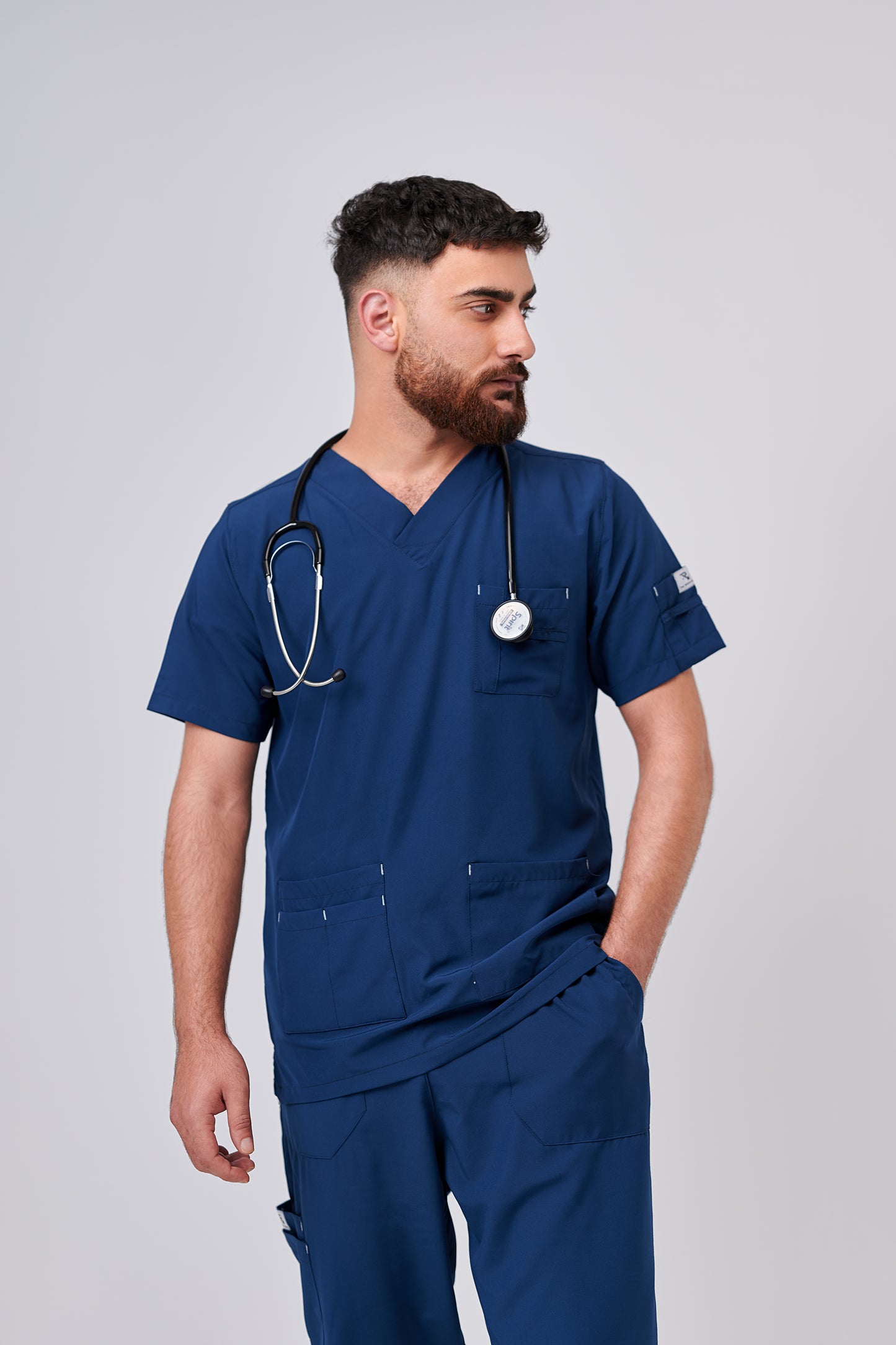 Rx V-neck Scrub - male
