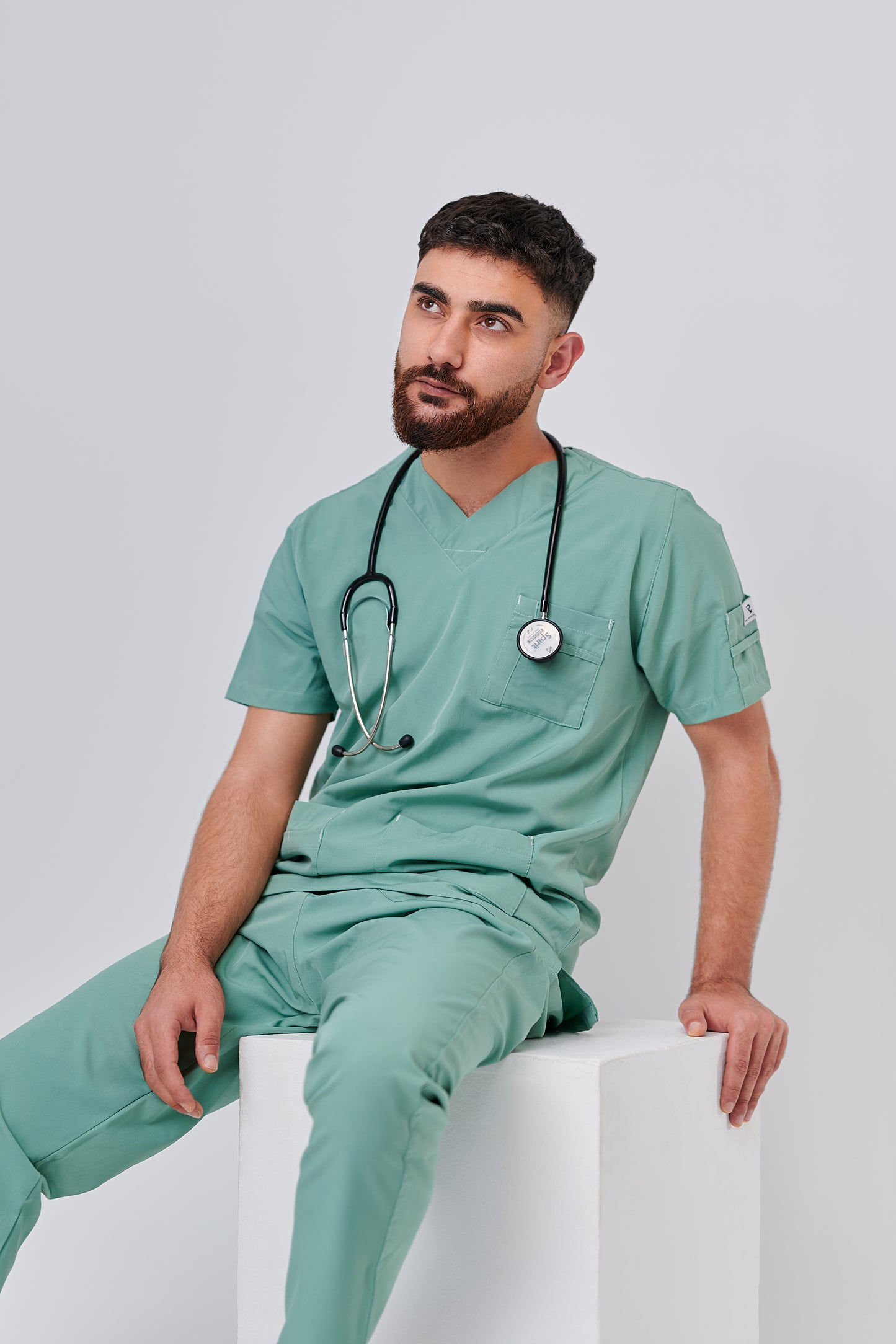 Rx V-neck Scrub - male