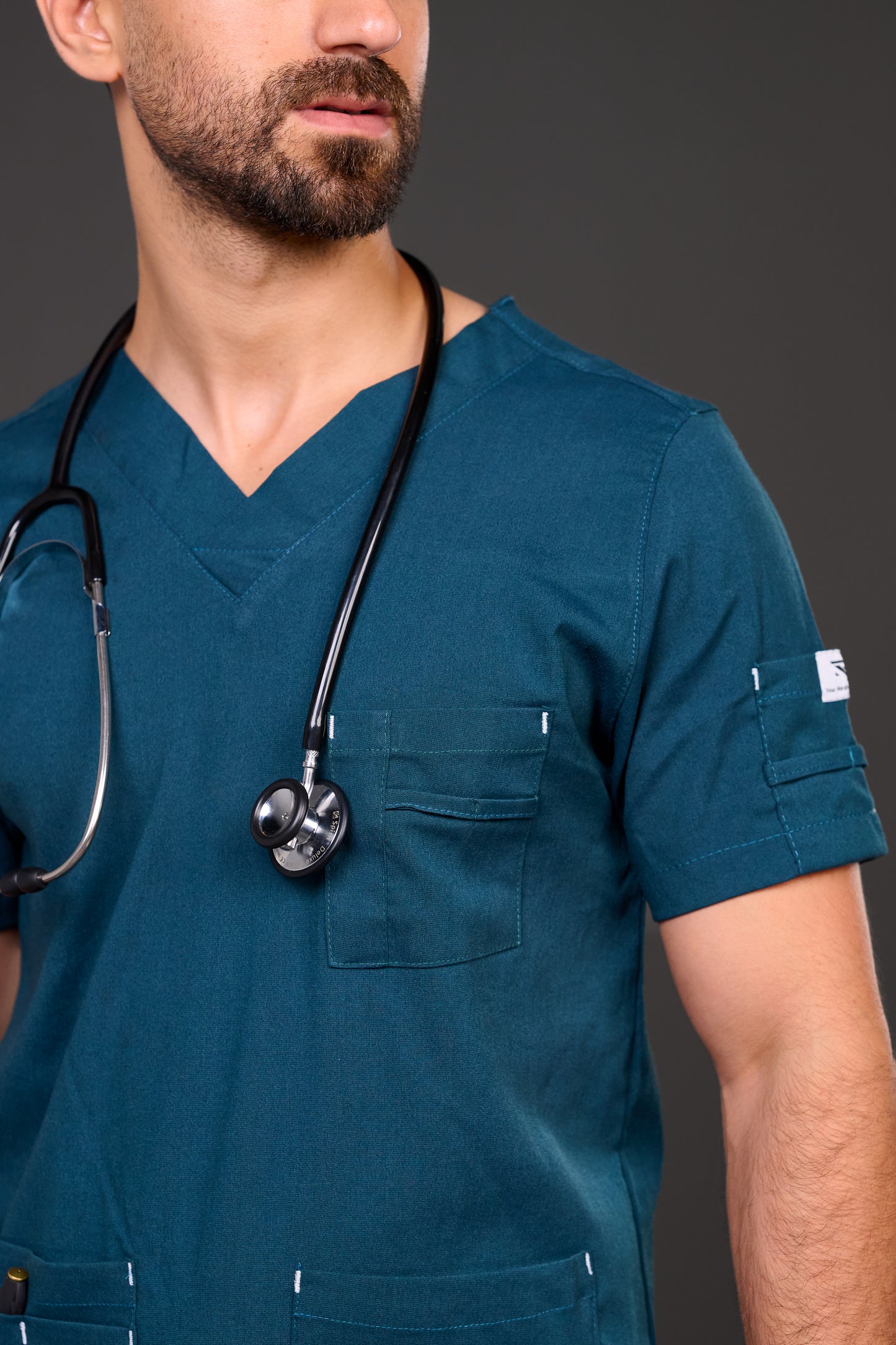 Rx V-neck Scrub - male